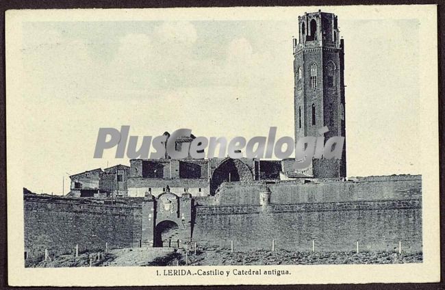 Castillo y catedral antigua de lleida