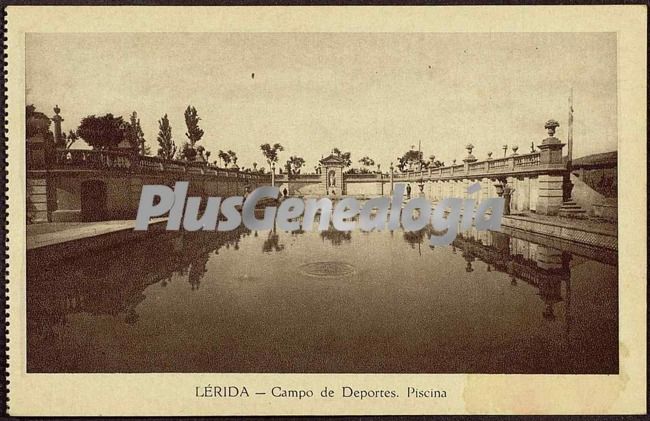 Piscina del campo de deportes de lleida