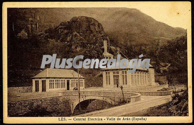 Central eléctrica del valle de arán en lès (lérida)