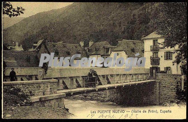 Les puente nuevo en lès (lérida)