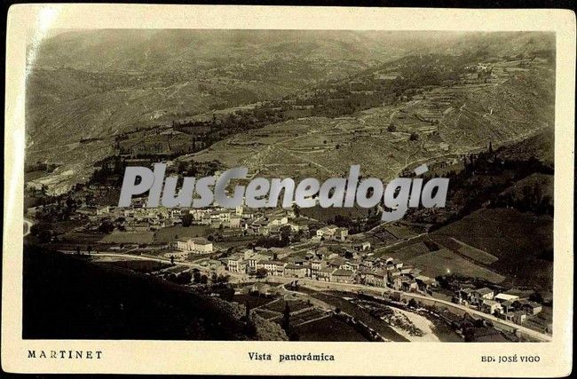 Vista panorámica de martinet (lérida)