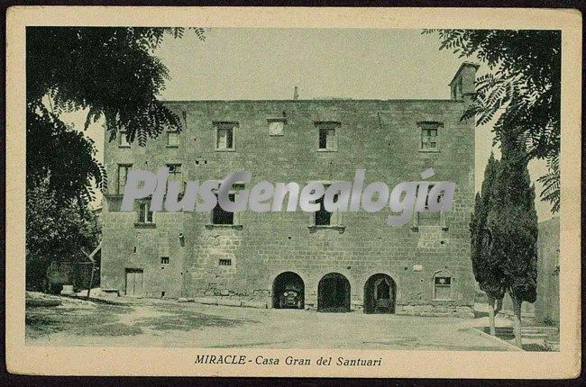 Casa gran del santuari de miracle (lleida)