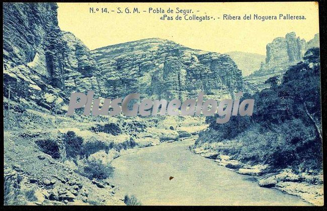 Ribera del noguera palleresa de pobla de segur (lleida)