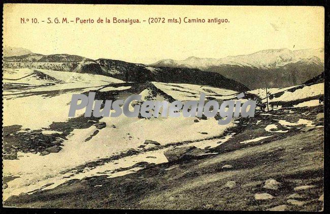 Camino antiguo del puerto de la bonaigua (lleida)