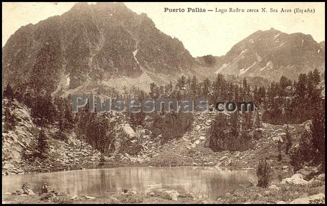 Lago en puerto pallás (lleida)