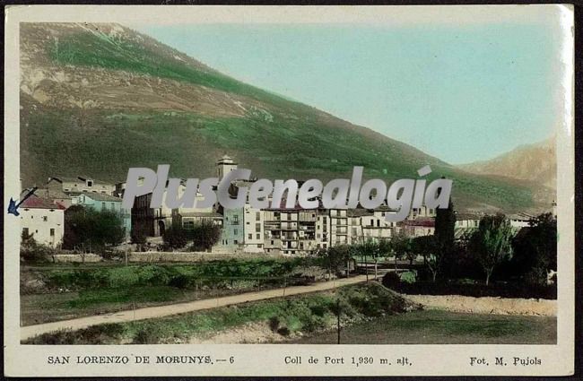Coll de san lorenzo de morunys (lleida)