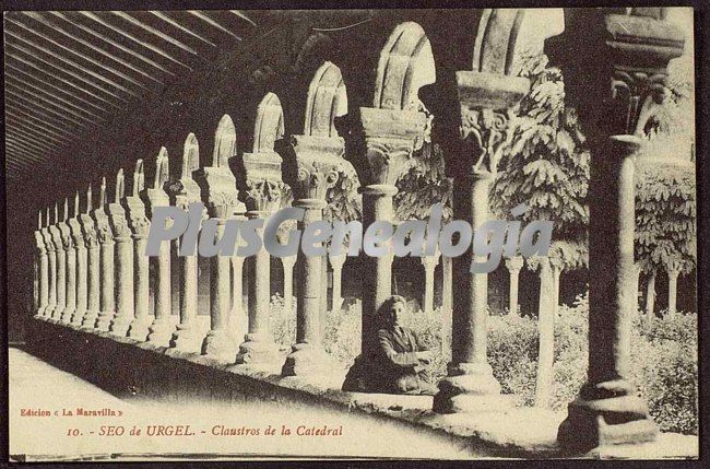 Claustros de la catedral de seo de urgel (lleida)