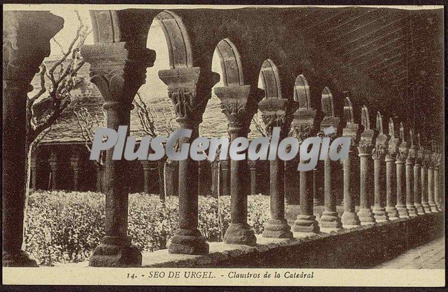 Claustros de la catedral de seo de urgel (lleida)