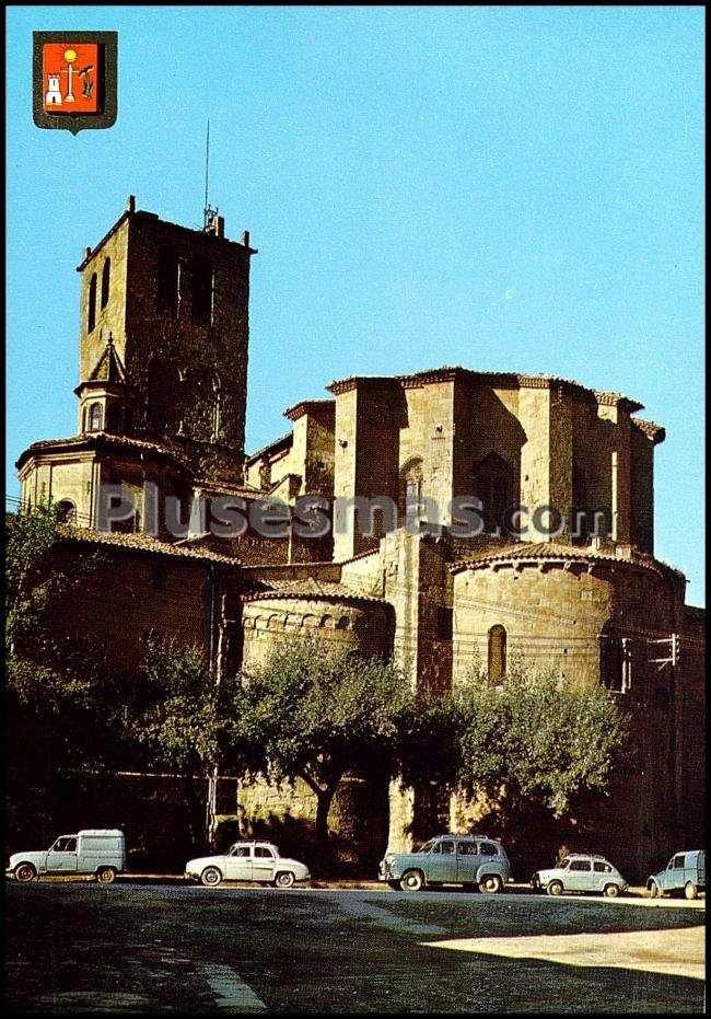 ábside de la catedral románica de solsona (lleida)