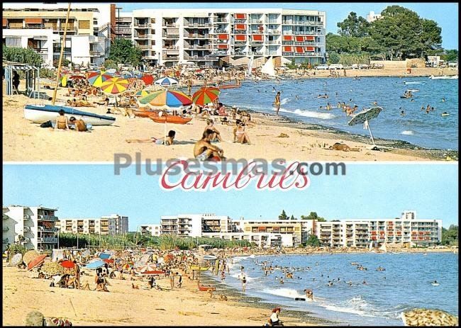 Playa de la losa de cambrills (tarragona)