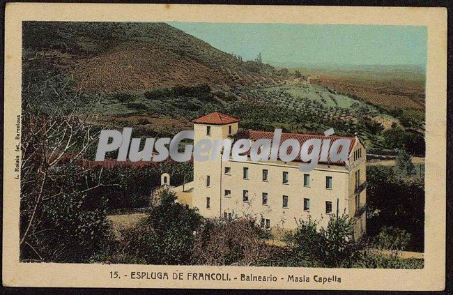 Massia capella del balneario de espluga de francolí (lleida)