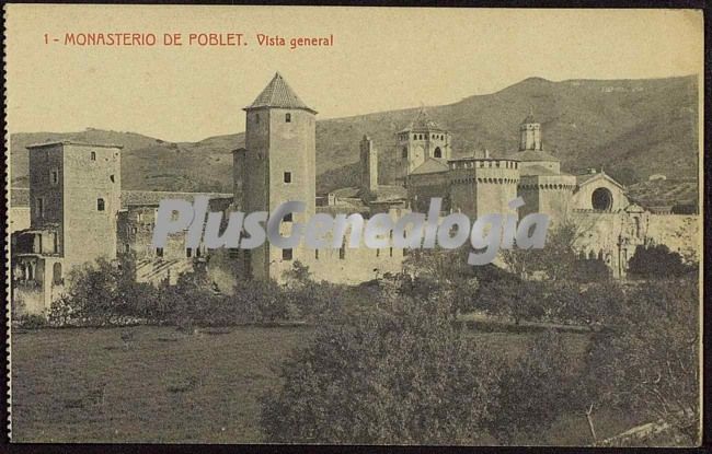 Foto antigua de POBLET