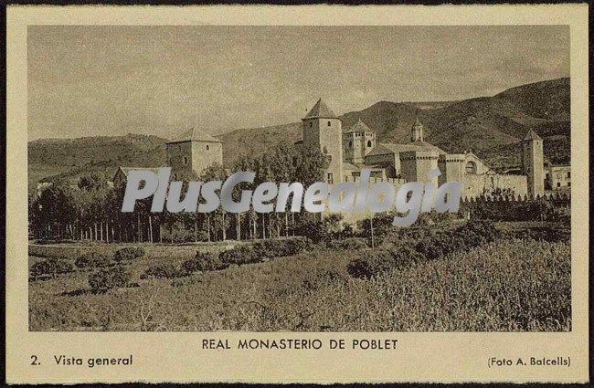 Foto antigua de POBLET