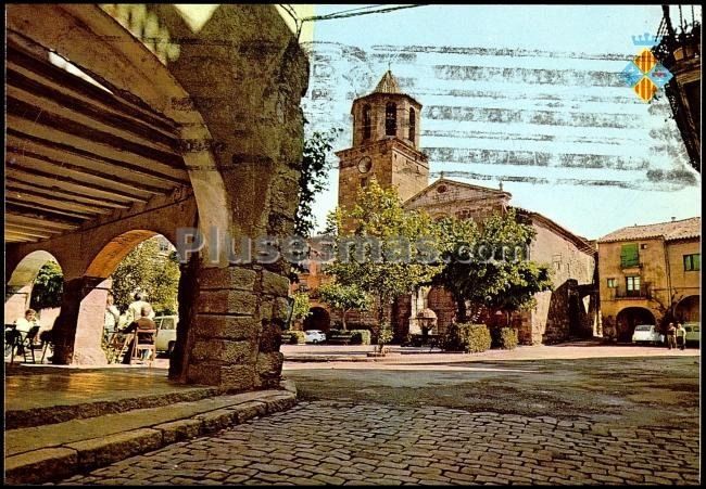 Porxos de la plaça major de prades (tarragona)