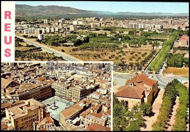 Vista aérea de Reus (Tarragona)
