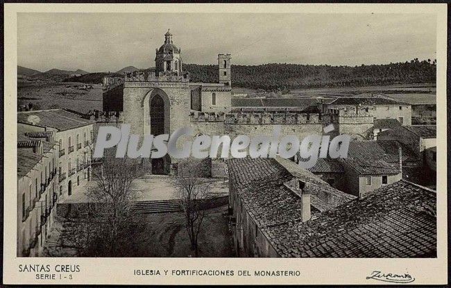 Iglesia y fortificaciones del monasterio de santa creus (tarragona)