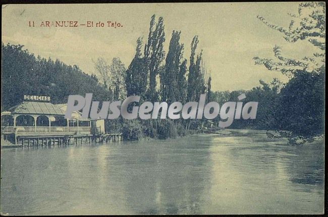 Río Tajo a su paso por Aranjuez (Madrid)