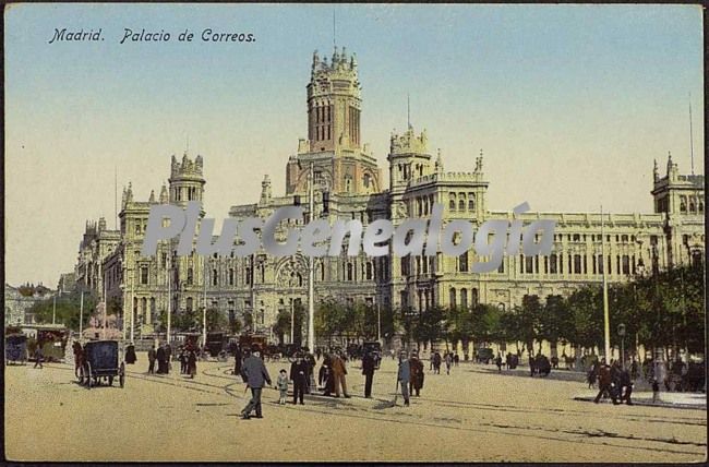 Palacio de Correos de Madrid (en color)