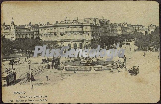 Plaza de Castelar en Madrid