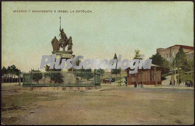 Monumento a Isabel la Católica en Madrid