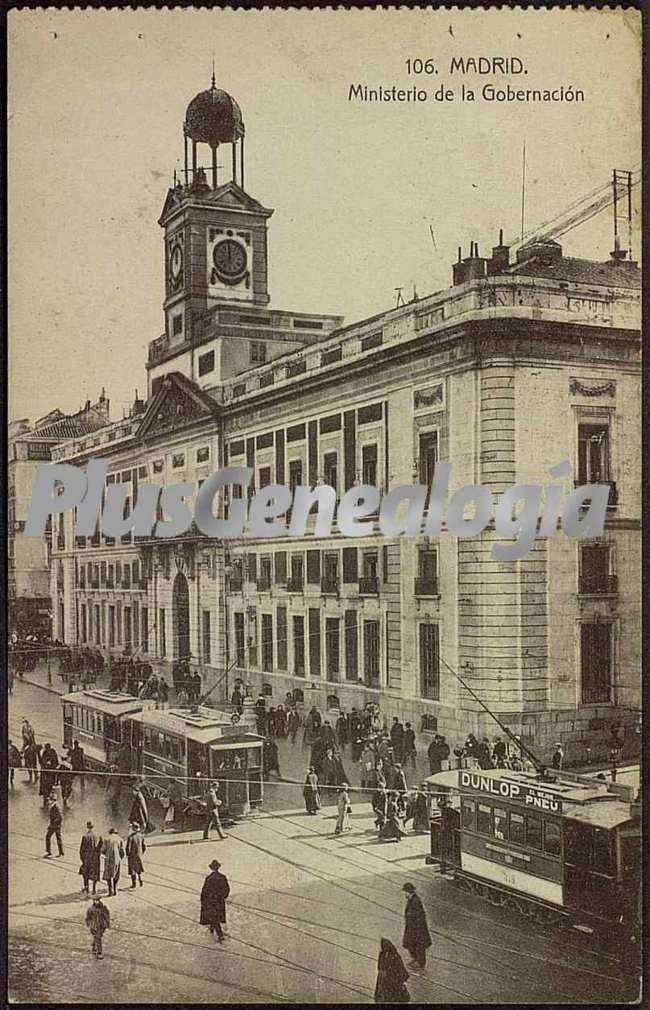 Ministerio de la Gobernación en Madrid