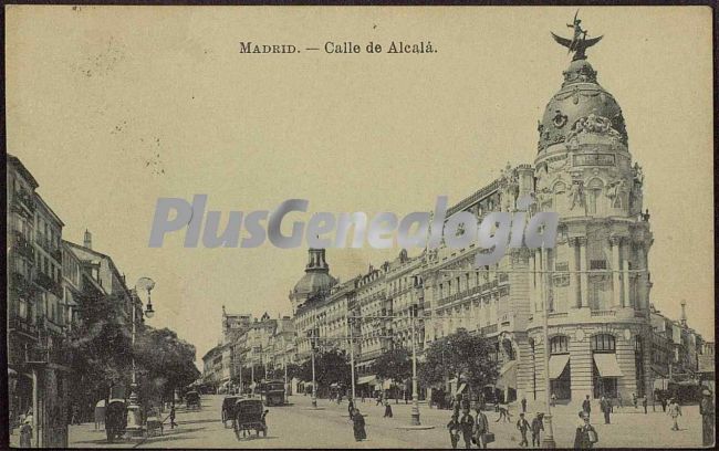 Calle de Alcalá en Madrid