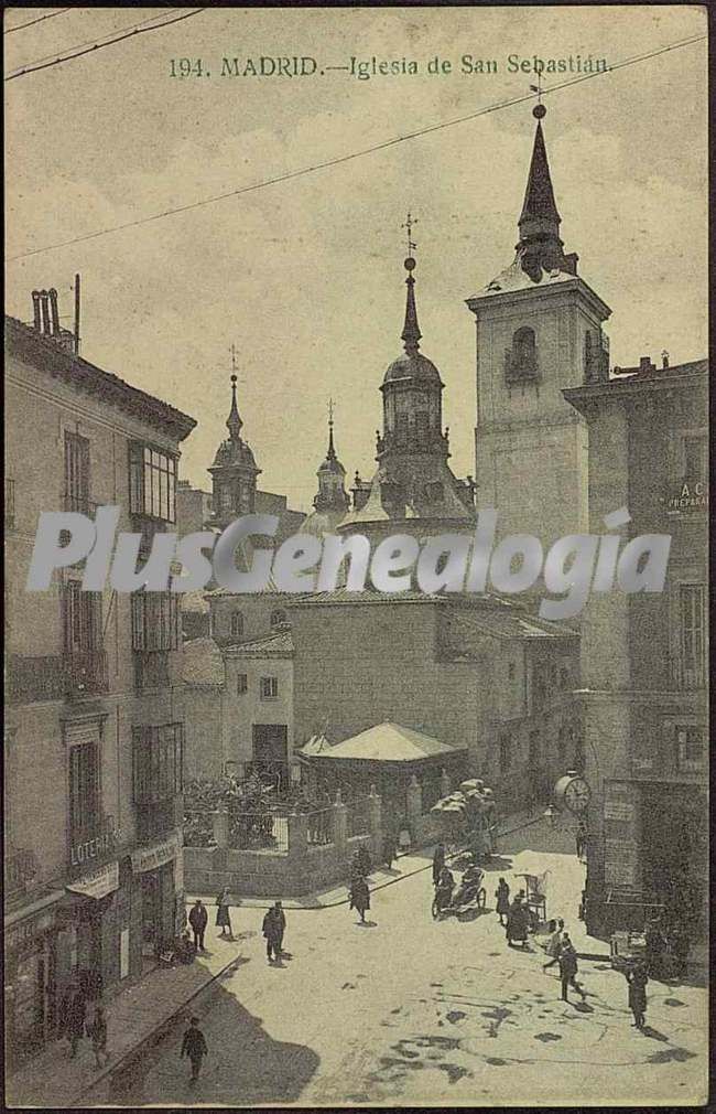 Iglesia de San Sebastián en Madrid