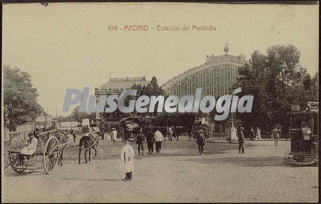 Estación del Mediodía en Madrid