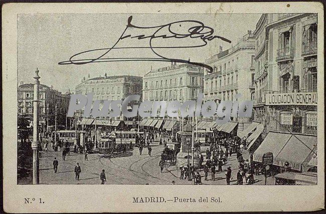 Puerta del Sol en Madrid