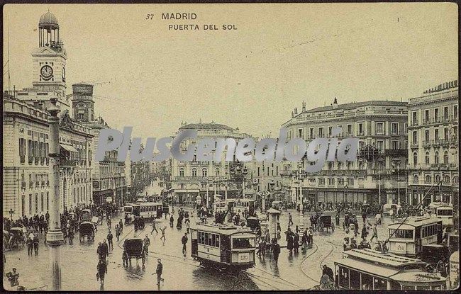 Puerta del Sol en Madrid