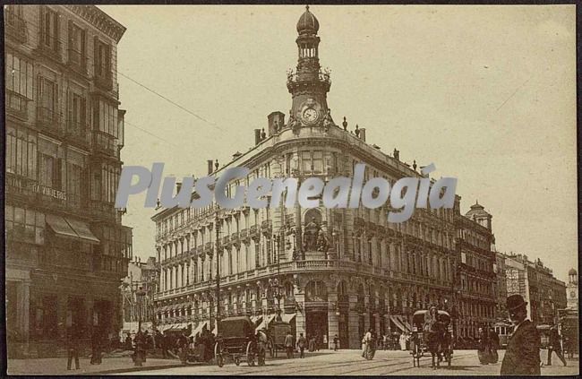 Entrada de la Gran Vía de madrid