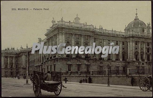 Palacio Real en Madrid