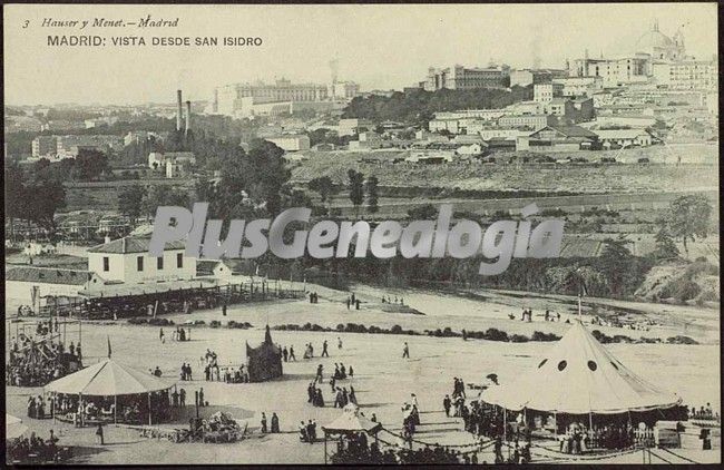 Vista de Madrid desde San Isidro