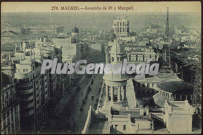 Avenida pi y margall en madrid