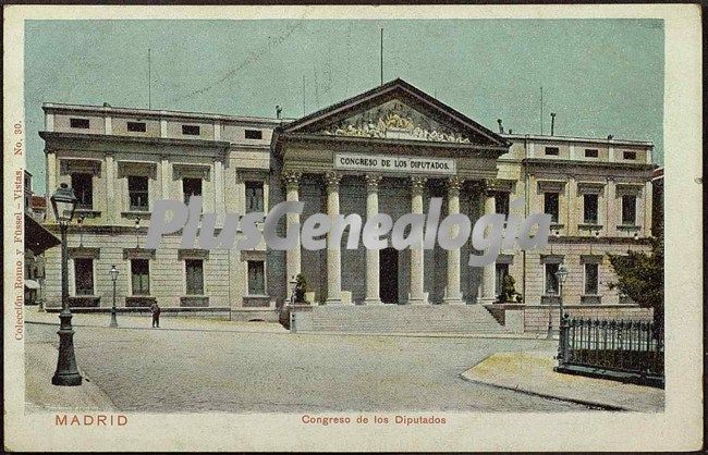 Congreso de los Diputados en Madrid