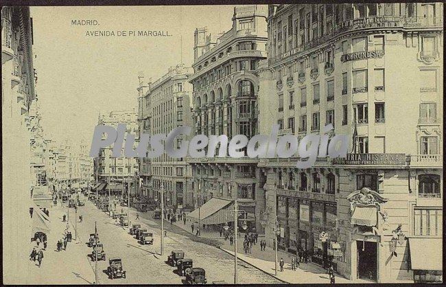 Avenida Pi y Margall en madrid