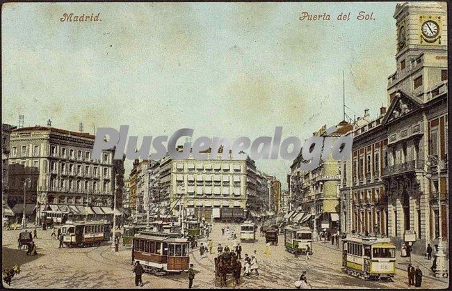 Puerta del Sol de Madrid (en color)