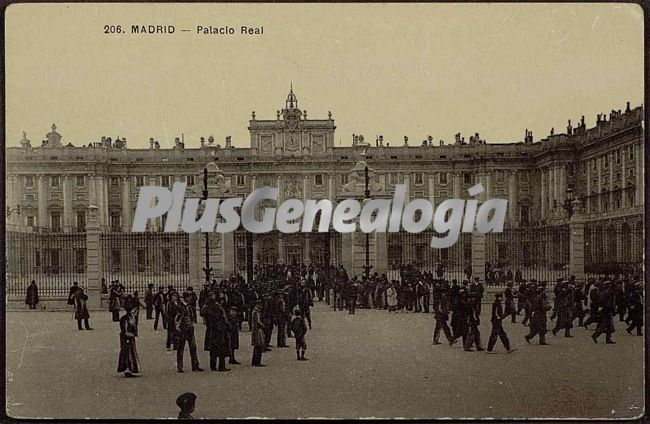 Palacio Real en Madrid