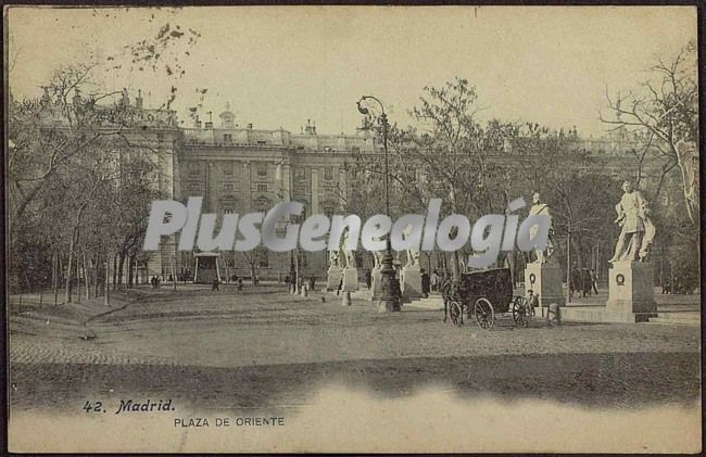 Plaza de Oriente de Madrid