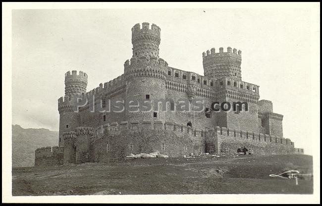 El castillo de Manzanares El Real (Madrid)