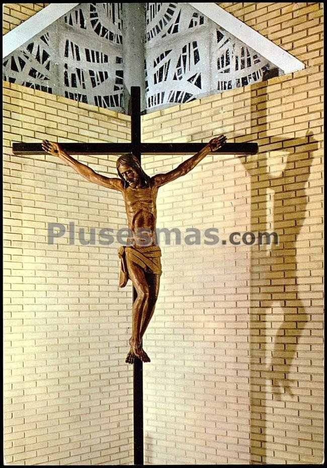 Cristo crucificado de la Parroquia de Nuestra Señora de la Paz en Parla (Madrid)
