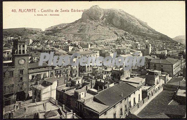 Castillo de santa barbara, (alicante)