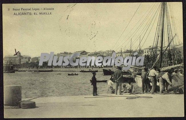 El muelle, (alicante)