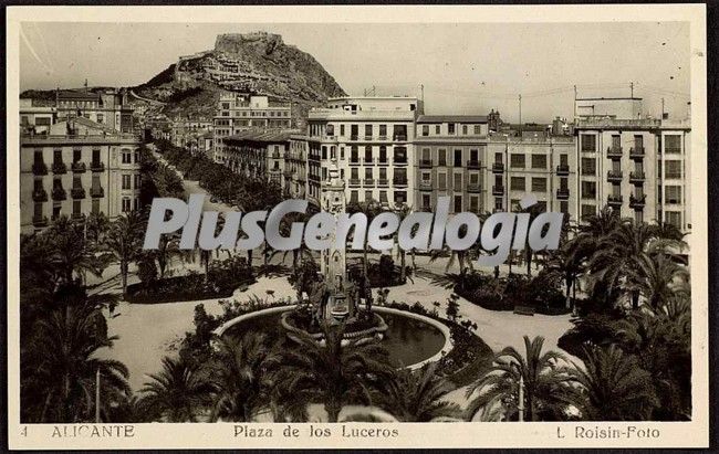 Plaza de los luceros, (alicante)