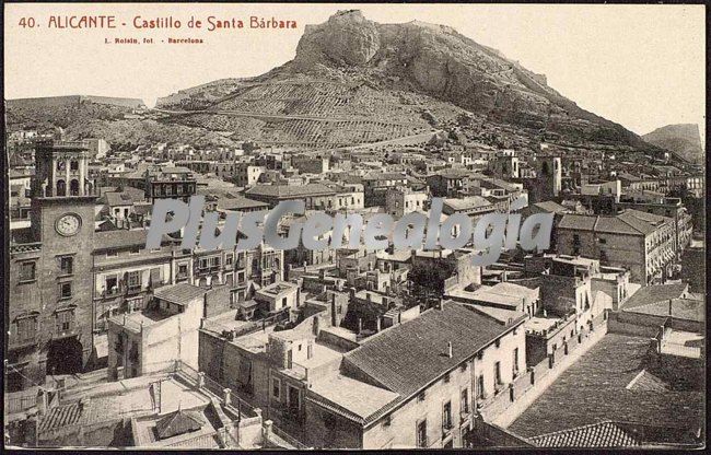 Castillo de santa barbara, (alicante)