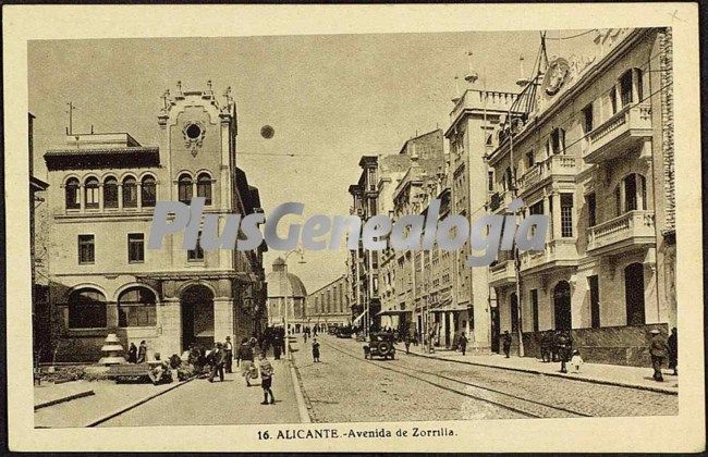 Avenida de zorrilla, (alicante)