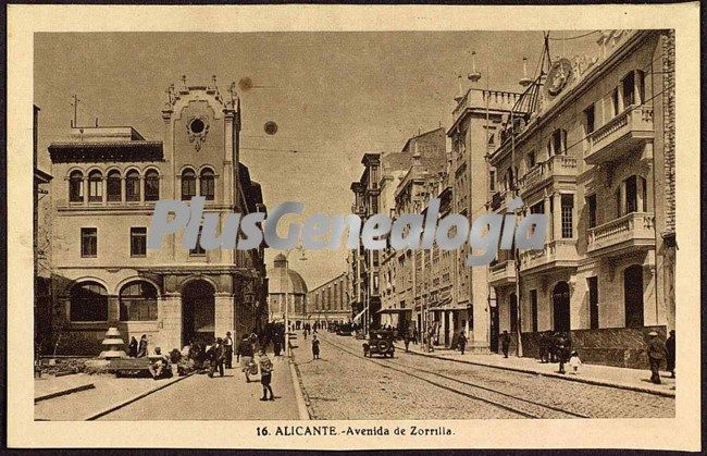 Avenida de zorrilla, (alicante)