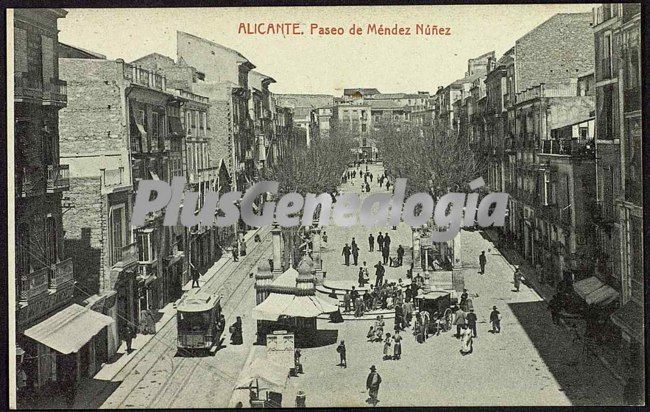 Paseo de méndez nuñez, (alicante)