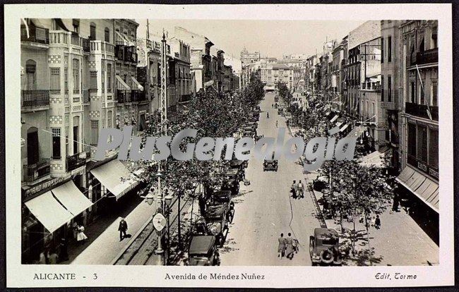 Avenida de méndez núñez, (alicante)