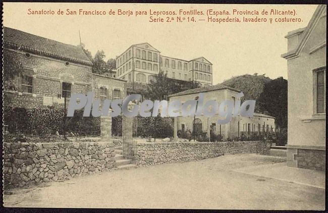 Sanatorio de san francisco de borja para leprosos, fontilles (alicante)